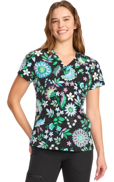 Halat Medical Med Couture - Mc Prints | Bohemian Bloom - Img 5