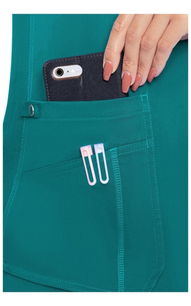 Halat Medical Shirttail Med Couture - Mc Touch | Teal - Img 4