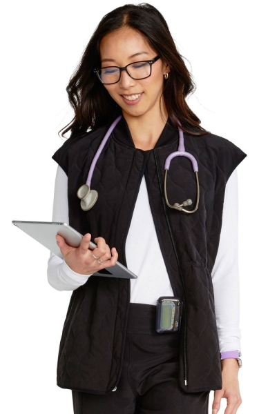 Jachetă Medicală pentru Femei Allura - Negru | Cherokee - Img 3