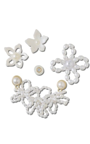 Jibbitz Crocs White Pearl Beaded