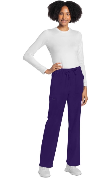 Pantaloni Medicali Antimicrobieni Cherokee PROTX2® - WW Originals Ultra | Grape - Img 2