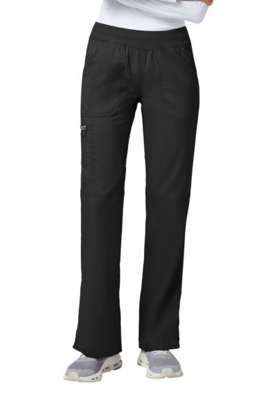 Pantaloni Medicali Cherokee cu Talie Elastică - WW Revolution | Black - Img 1