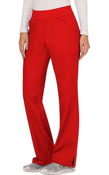 Pantaloni Medicali Cherokee cu Talie Elastică - WW Revolution | Red - Img 4