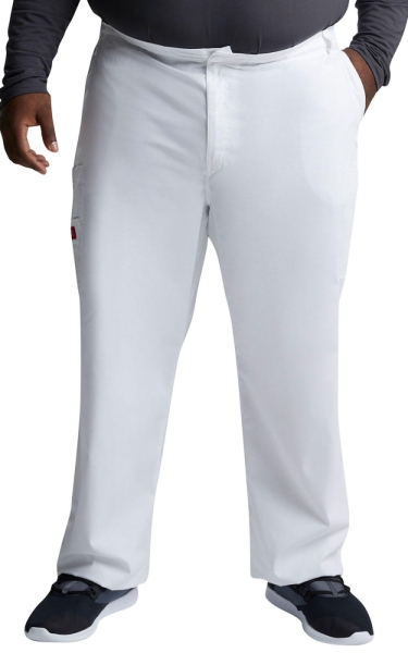 Pantaloni Medicali cu Talie Elastică EDS - Alb | Dickies - Img 1
