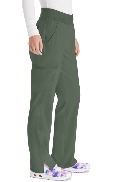 Pantaloni Medicali Dickies cu Talie Elastică - EDS Essentials | Olive - Img 6