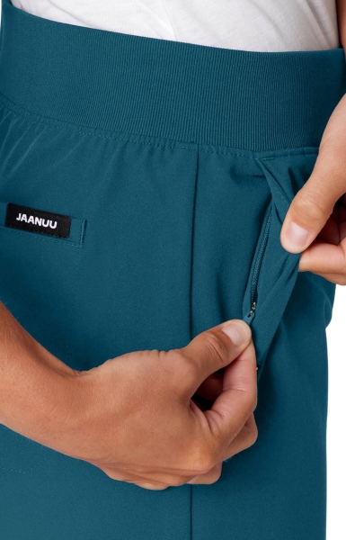 Pantaloni Medicali Jaanuu UltraLAST – Xenos | Caribbean Blue - Img 4