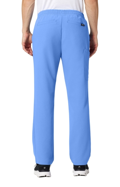 Pantaloni Medicali Jaanuu UltraLAST cu Barieră Fluidă – Rhodes | Ceil Blue - Img 2
