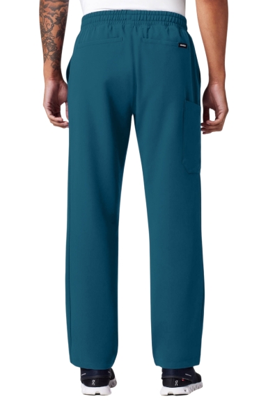 Pantaloni Medicali Jaanuu UltraLAST cu Barieră Fluidă – Rhodes | Caribbean Blue - Img 2