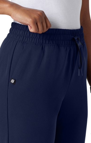 Pantaloni Medicali Jaanuu UltraLAST cu Talie Înaltă – Kerr | Midnight Navy - Img 3