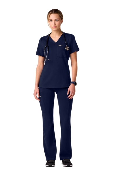 Pantaloni Medicali Jaanuu UltraSOFT Yoga Slim– Perri | Midnight Navy - Img 5