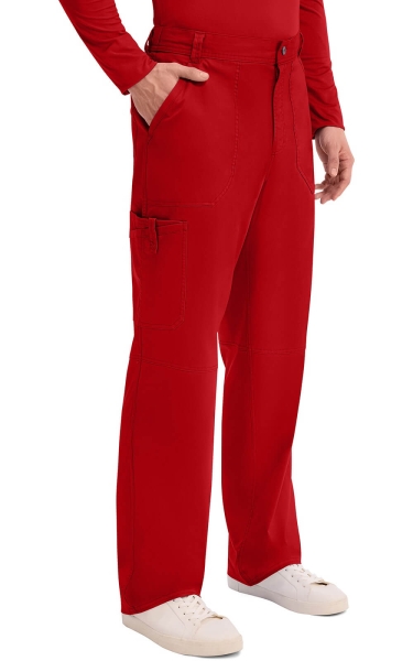 Pantaloni Medicali pentru Bărbați Cargo - Red | Cherokee Revolution - Img 4