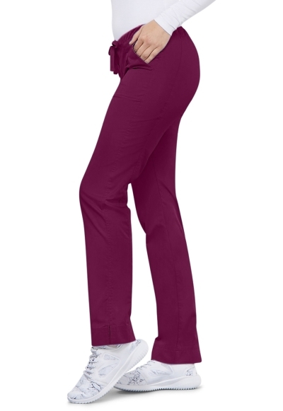 Pantaloni Medicali Slim - Cherokee WorkWear Core Stretch | Wine - Img 2