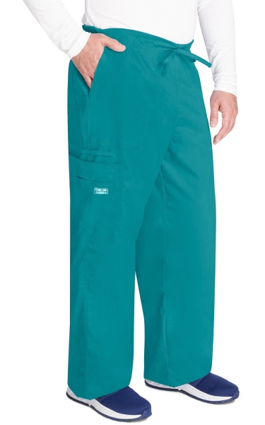 Pantaloni Medicali Unisex Cherokee - WW Core Stretch | Teal Blue - Img 4