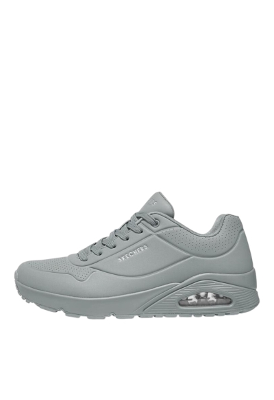 Pantofi Medicali Skechers bărbați - Uno Stand On Air | Light Grey - Img 2
