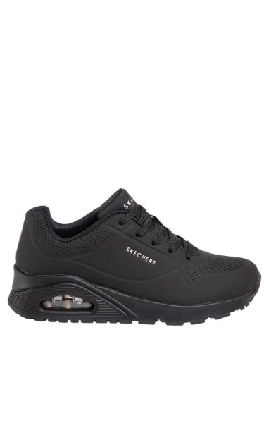 Pantofi Medicali Skechers dama - Uno Stand On Air | Negru - Img 1