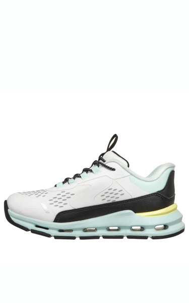 Pantofi Skechers dama Slip-Ins - Glide - Step Vista | White / Turquoise - Img 6