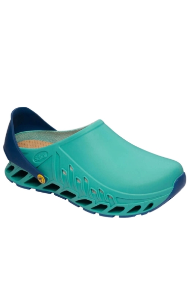 Saboți Medicali Evoflex - Verde/Albastru | Scholl - Img 1