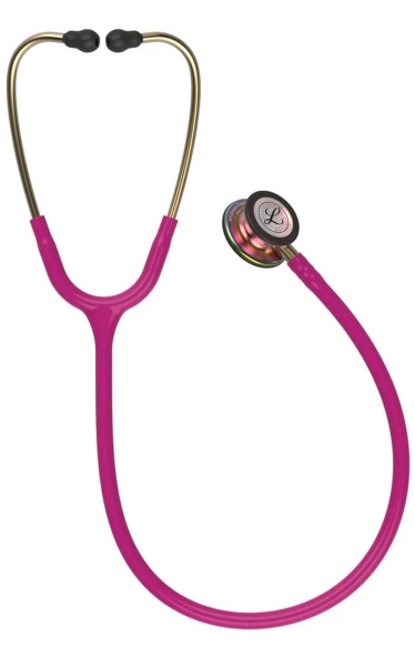 Stetoscop Littmann Classic III | Raspberry cu Capsulă Rainbow - Img 4