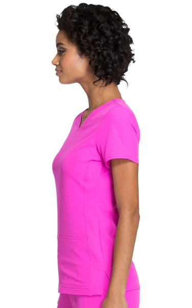 Bluză Medicală pentru Femei Break On Through Glam Fuchsia | HeartSoul - Img 2