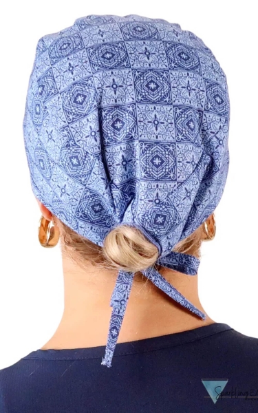 Boneta Chirurgicala - Tuscan Blue Tiles - Img 2