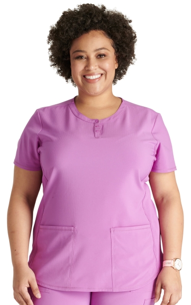 Halat Medical Antimicrobian Cherokee PROTX2® - Henley | Vibran Violet - Img 1
