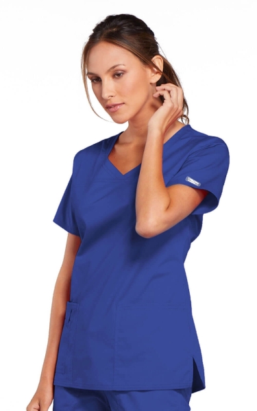 Halat Medical Core Stretch pentru Femei - Galaxy Blue | Cherokee - Img 2