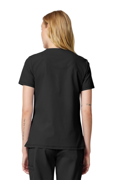 Halat Medical Damă Dickies FORGE - V-Neck | Black - Img 2