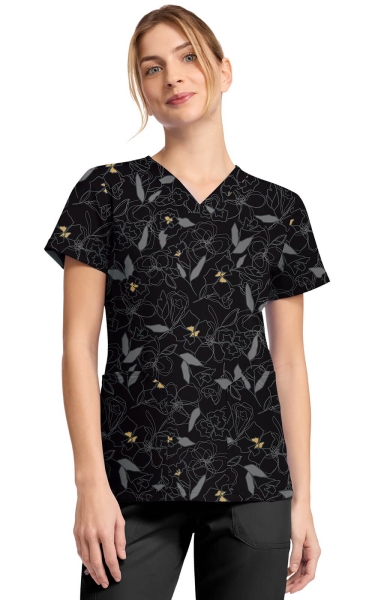 Halat Medical Dickies - Dk Prints | Scribble Floral