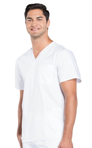 Halat Medical Flexibil pentru Bărbați Cherokee WW Revolution | Alb - Img 2