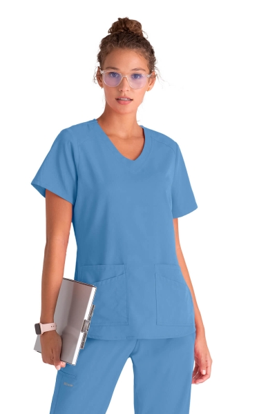 Halat medical Grey's Anatomy by Barco - Emma | Ciel Blue - Img 1