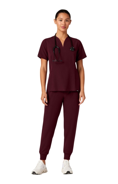 Halat Medical Jaanuu UltraLAST Fit&Flare – Calix | Burgundy - Img 5
