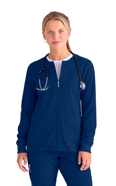 Jacheta Medicala Grey's Anatomy Cu Fermoar | Indigo - Img 1