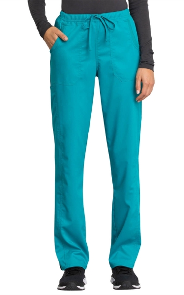 Pantaloni medicali antimicrobieni Cherokee PROTX2® cu Barieră Fluidă - WW Revolution Tech | Teal