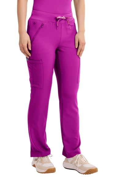 Pantaloni Medicali Drepți Insight - Back to the Fuschia | Med Couture - Img 6