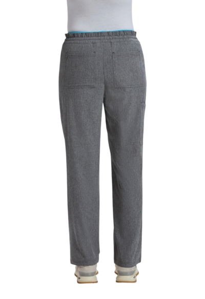 Pantaloni Medicali Koi Happiness Raelynn - Basics | Heather Grey/Electric Blue - Img 4