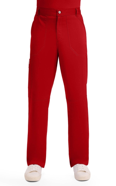 Pantaloni Medicali pentru Bărbați Cargo - Red | Cherokee Revolution