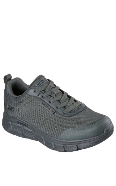 Pantofi Skechers - Bobs Flex - Rainy Edge | Olive - Img 5