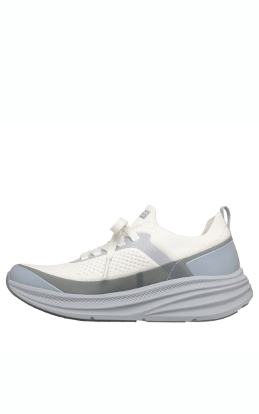 Pantofi Skechers dama - Bobs Skillz - Too Vital | White / Blue - Img 6