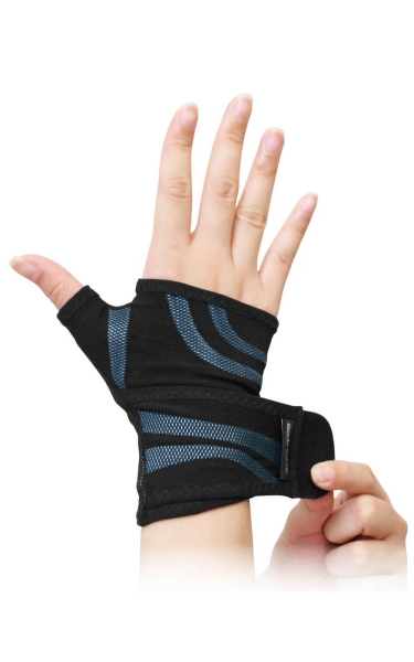 Stabilizator pentru încheietura mâinii cu triplă compresie UPF 50+ - Bodywine | Navy