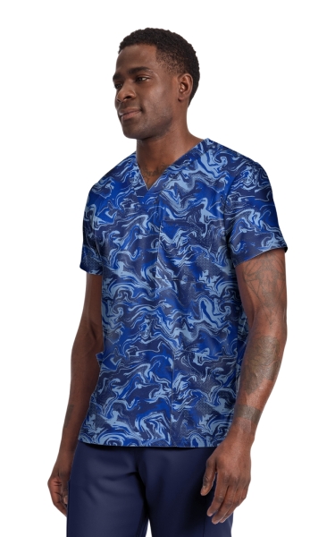 Bluză Medicală Cherokee - Prints Stretch | Halftone Camo - Img 6
