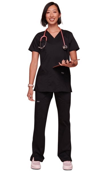 Costum Medical Femei Cherokee - WW Revolution | Negru