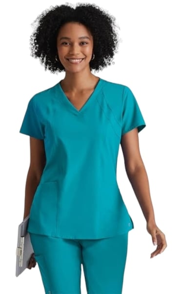 Halat Medical Antistatic Racer - Barco One | Teal