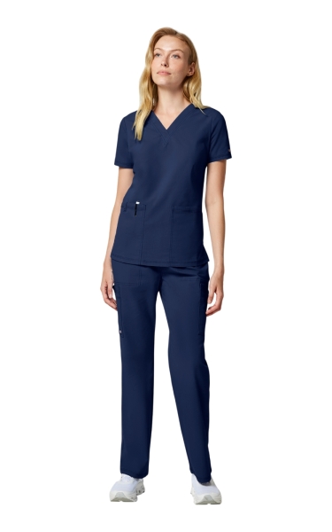 Halat Medical Damă Dickies FORGE - V-Neck | Navy - Img 8