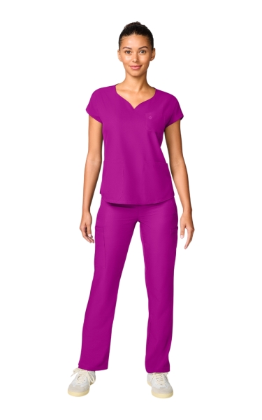 Halat Medical Damă Insight - Back to the Fuschia | Med Couture - Img 8