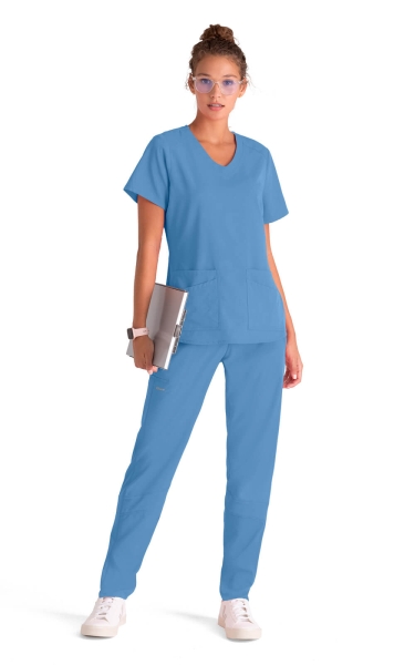 Halat medical Grey's Anatomy by Barco - Emma | Ciel Blue - Img 2
