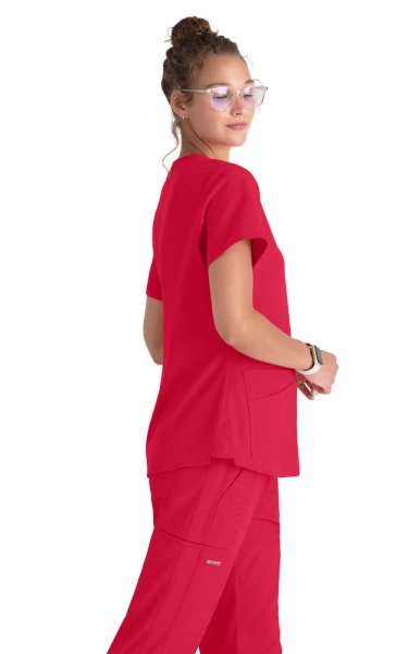 Halat medical Grey's Anatomy by Barco - Emma | Scarlet Red - Img 5