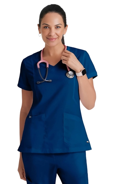 Halat Medical Grey's Anatomy by Barco - Kira | Navy - Img 1