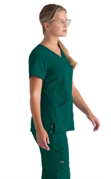 Halat medical Grey's Anatomy by Barco - Serena | Hunter Green - Img 3