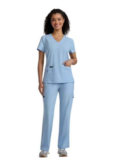 Halat Medical Koi Happiness - Becca | Heather Chambray - Img 6