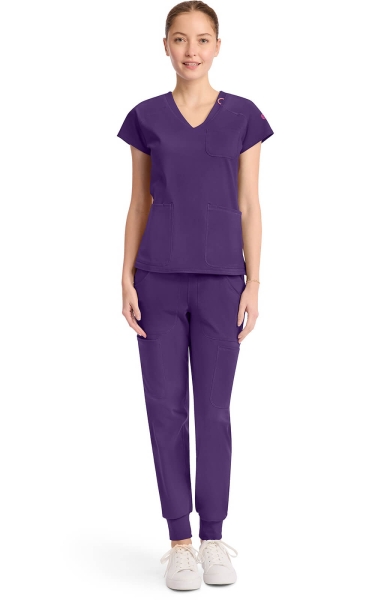 Halat Medical Med Couture - MC AMP Knit | Galactic Purple - Img 5
